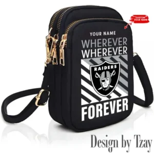 Las Vegas Raiders Women’s Small Handbags Trending 2025 AMCCBB272