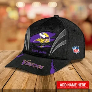 Minnesota Vikings Personalized New Era 2025 Classic Cap