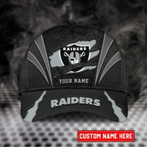 Las Vegas Raiders Personalized New Era 2025 Classic Cap