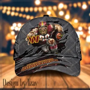 Washington Commanders Personalized New Era 2025 Classic Cap