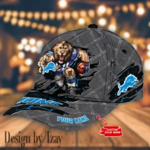 Detroit Lions Personalized New Era 2025 Classic Cap