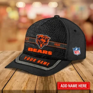 Chicago Bears Leather Baseball Cap Trending 2025