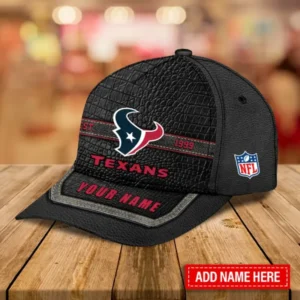 Houston Texans Leather Baseball Cap Trending 2025