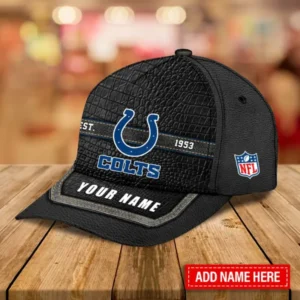Indianapolis Colts Leather Baseball Cap Trending 2025