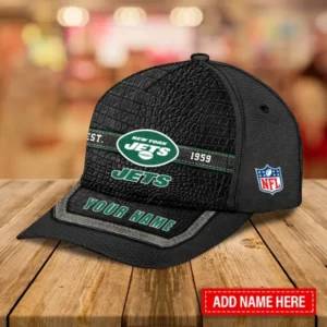 New York Jets Leather Baseball Cap Trending 2025