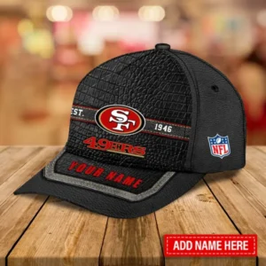 San Francisco 49ers Leather Baseball Cap Trending 2025