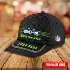 Seattle Seahawks Leather Baseball Cap Trending 2025