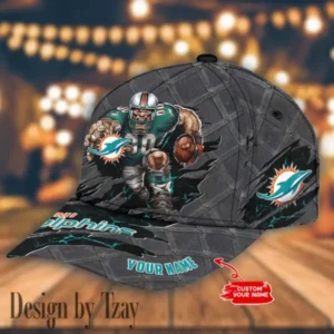 Miami Dolphins Personalized New Era 2025 Classic Cap