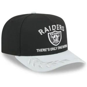 Las Vegas Raiders New Era 2025 NFL Snapback Hat AMCSNB0032