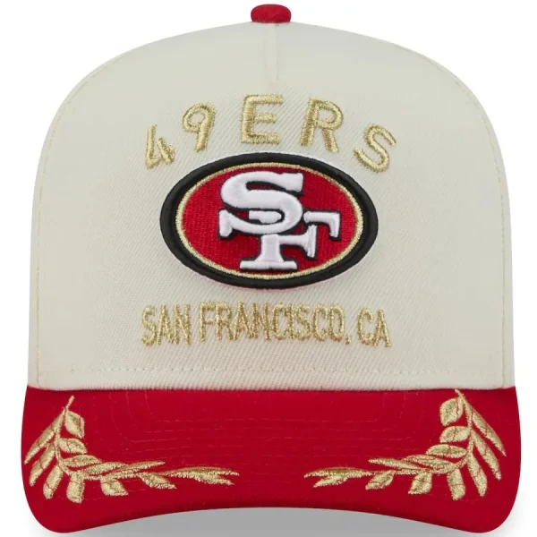 San Francisco 49ers New Era 2025 NFL Snapback Hat AMCSNB0049 - Image 2