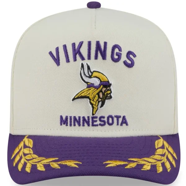 Minnesota Vikings New Era 2025 NFL Snapback Hat AMCSNB0035 - Image 2