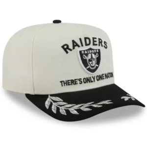 Las Vegas Raiders New Era 2025 NFL Snapback Hat AMCSNB0036