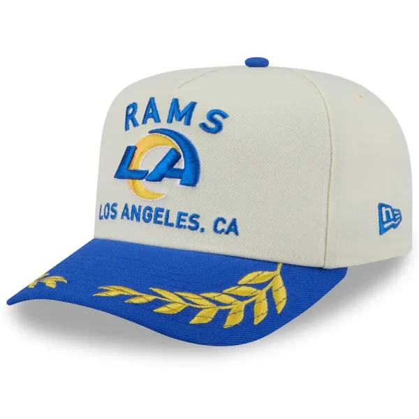 Los Angeles Rams New Era 2025 NFL Snapback Hat AMCSNB0027 - Image 3