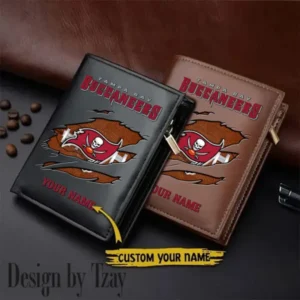 Tampa Bay Buccaneers Men Slim Vertical Wallets New 2025