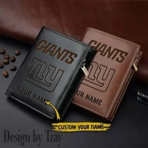 New York Giants Men Slim Vertical Wallets New 2025