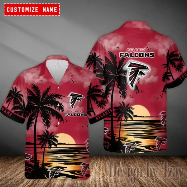 Atlanta Falcons Hawaiian Shirt New Gift For Summer 2025 AMCHWS821