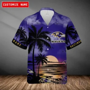 Baltimore Ravens Hawaiian Shirt New Gift For Summer 2025 AMCHWS843