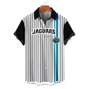 Jacksonville Jaguars Classic Retro Mascot Line Hawaiian Shirt AMCHWS00038
