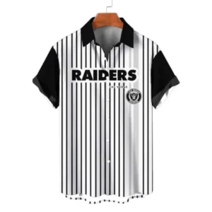 Las Vegas Raiders Classic Retro Mascot Line Hawaiian Shirt AMCHWS00023