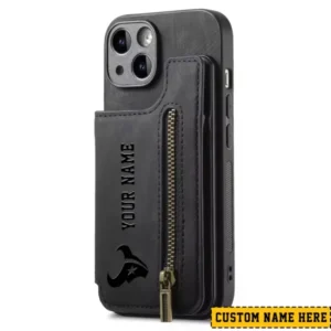 Houston Texans Zipper Cards Solt Wallet Leather Case New 2025 AMCWLPC00096