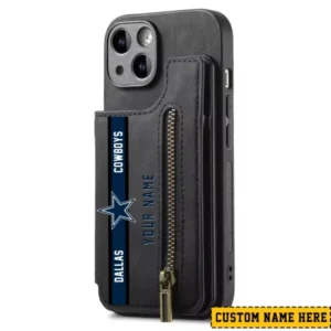 Dallas Cowboys Zipper Cards Solt Wallet Leather Case New 2025 AMCWLPC00066