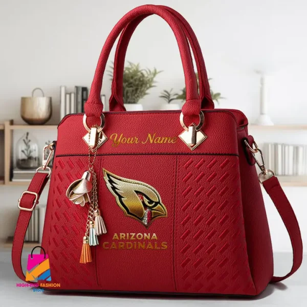 Arizona Cardinals Deluxe Beclina Handbag For Women 2025 Versions AMCBHB00016 - Image 6