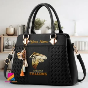 Atlanta Falcons Deluxe Beclina Handbag For Women 2025 Versions AMCBHB00009