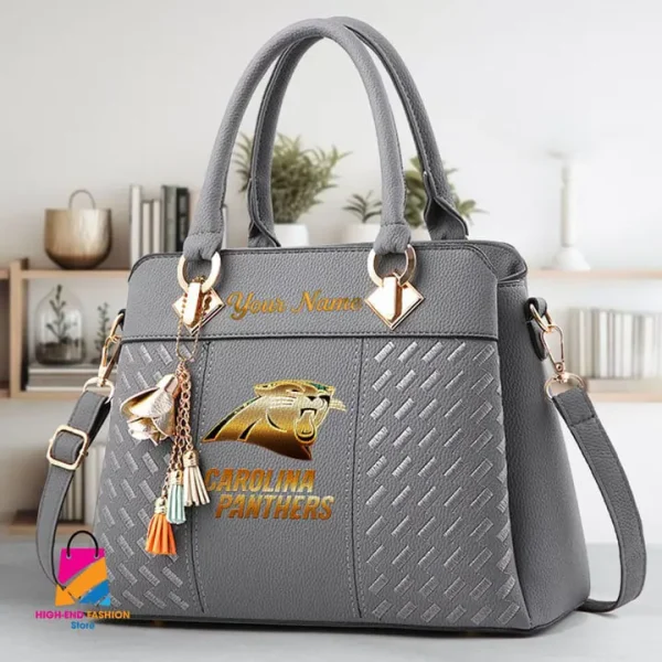 Carolina Panthers Deluxe Beclina Handbag For Women 2025 Versions AMCBHB00017