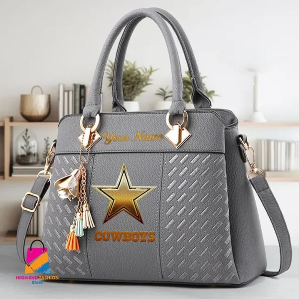 Dallas Cowboys Deluxe Beclina Handbag For Women 2025 Versions AMCBHB00005 - Image 3