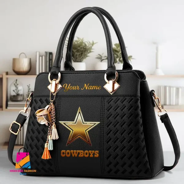 Dallas Cowboys Deluxe Beclina Handbag For Women 2025 Versions AMCBHB00005 - Image 6