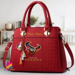 Houston Texans Deluxe Beclina Handbag For Women 2025 Versions AMCBHB00007