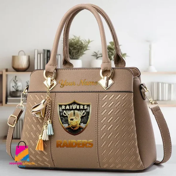 Las Vegas Raiders Deluxe Beclina Handbag For Women 2025 Versions AMCBHB00018 - Image 3