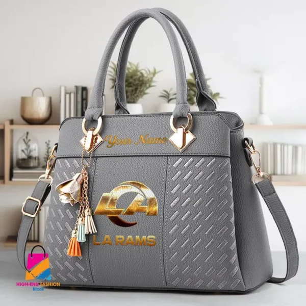 Los Angeles Rams Deluxe Beclina Handbag For Women 2025 Versions AMCBHB00013 - Image 3