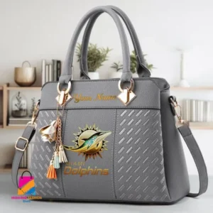 Miami Dolphins Deluxe Beclina Handbag For Women 2025 Versions AMCBHB00008