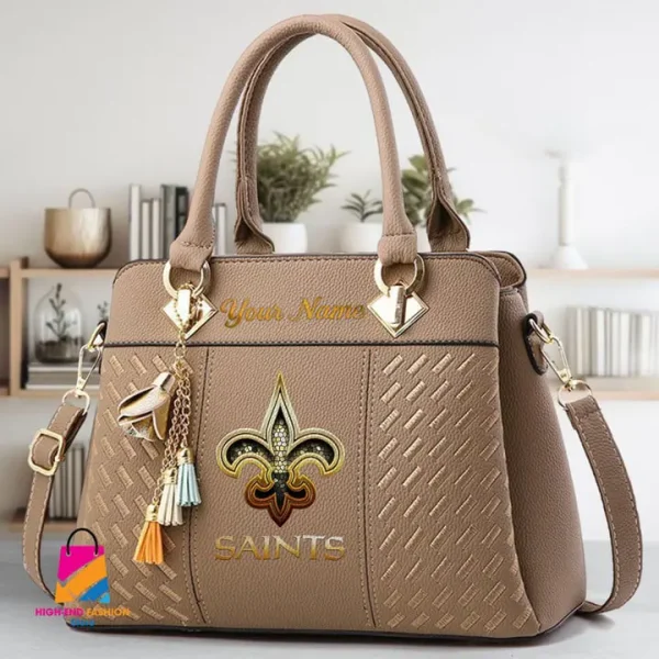 New Orleans Saints Deluxe Beclina Handbag For Women 2025 Versions AMCBHB00024