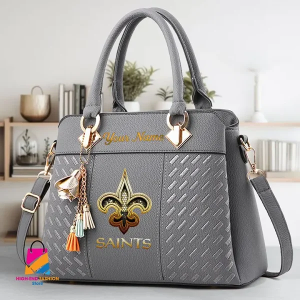 New Orleans Saints Deluxe Beclina Handbag For Women 2025 Versions AMCBHB00024 - Image 3