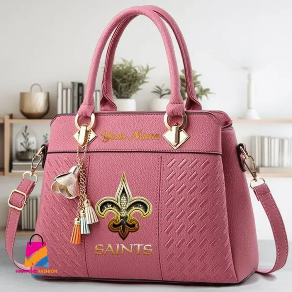 New Orleans Saints Deluxe Beclina Handbag For Women 2025 Versions AMCBHB00024 - Image 4