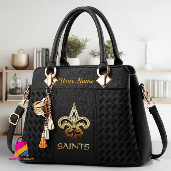 New Orleans Saints Deluxe Beclina Handbag For Women 2025 Versions AMCBHB00024 - Image 6