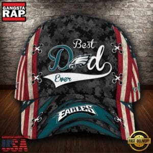 Philadelphia Eagles Best Dad Ever Classic Cap AMCCAP000075