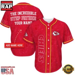 Kansas City Chiefs The Increadible Step Father’s Day New Design Baseball Jersey Shirt AMCBJS000036