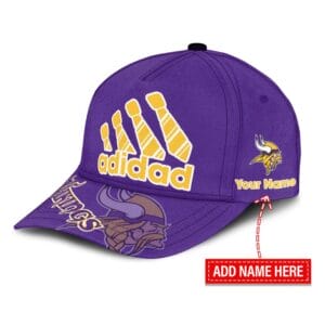 Minnesota Vikings Personalized Limited Edition Classic Cap Gift For Father's Day AMCCAP000009