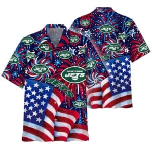 New York Jets Custom Limited Independence Day Summer Hawaiian Shirt AMCHWS00069