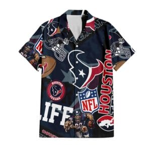Houston Texans Custom Limited Edition For Life Hawaiian Shirt and Shorts AMCHWSS000262