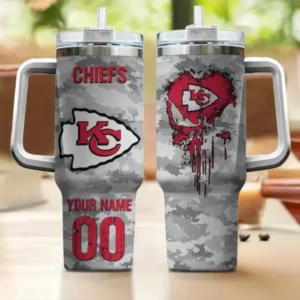 Kansas City Chiefs Customized Tumblers 40oz Gift For Fans 2025 AMC40OZ000212