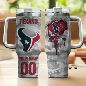 Houston Texans Customized Tumblers 40oz Gift For Fans 2025 AMC40OZ000196