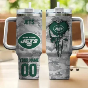 New York Jets Customized Tumblers 40oz Gift For Fans 2025 AMC40OZ000193
