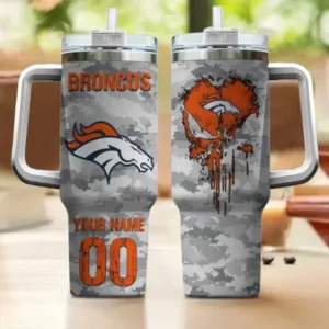 Denver Broncos Customized Tumblers 40oz Gift For Fans 2025 AMC40OZ000197