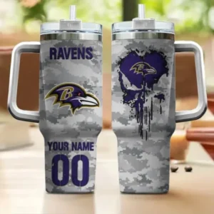 Baltimore Ravens Customized Tumblers 40oz Gift For Fans 2025 AMC40OZ000203