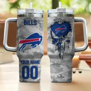 Buffalo Bills Customized Tumblers 40oz Gift For Fans 2025 AMC40OZ000194