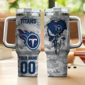 Tennessee Titans Customized Tumblers 40oz Gift For Fans 2025 AMC40OZ000205